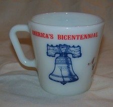 Vintage Pyrex 1776-1976 United States Bicentennial Coffee Cup Mug Naples Ny Hs - £7.93 GBP