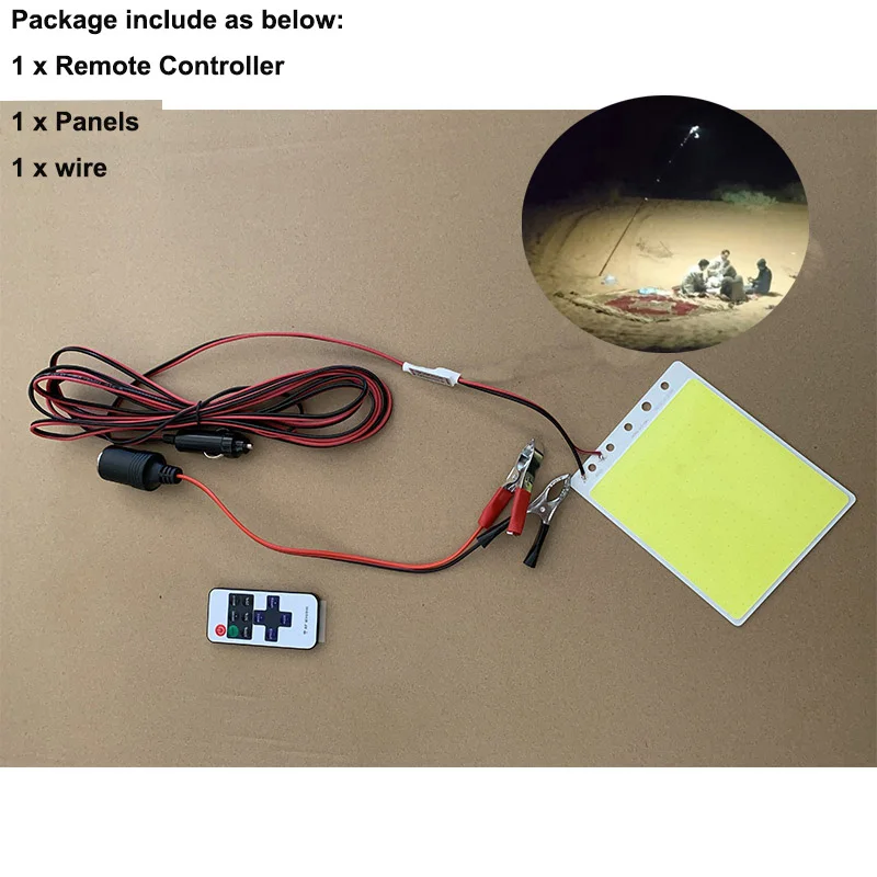 12V LED Outdoor Camping Light Night Road Trip Mobile Street Light with 224pcs CO - £216.50 GBP
