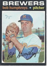 1971 Topps Bob Humphreys 236 Brewers VG - £0.77 GBP