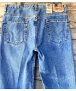 Levi 505 Jeans Mens 36 x 30 Medium Wash (36 x 29.5) Blue Regular Fit 2007 - £44.37 GBP