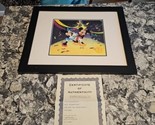 Walt Disney Serigraph “Mickeys Surprise Party” with COA 23&quot; x 19&quot; frame - £47.47 GBP