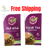 Tea Karak Unsweetened Instant Cardamom 10 Sticks Original Ginger Zafran ... - $331.51 MXN