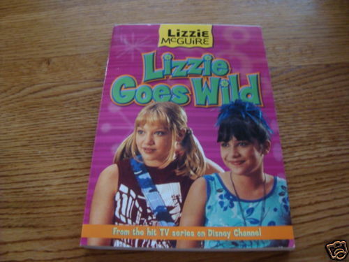 Lizzie McGuire Lizzie Goes Wild Disney channel book reading summer school - $1.53