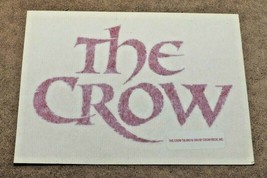 The Crow Large Logo Decal Sticker, James O&#39;Barr Official Crowvision 1994... - £11.68 GBP