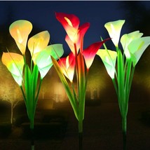 &quot;Enhance Your Garden Ambiance with WOSPORTS Solar Flower Lights ✨&quot; - $21.98