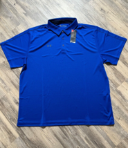 Under Armour Golf Polo Shirt Mens Size 4XL Blue Short Sleeve Heatgear Lo... - £30.31 GBP