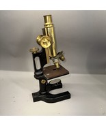 B &amp; L  Bausch &amp; Lomb Microscope Model # 65851 Solid Brass / Cast Origina... - $297.47 CAD