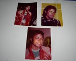 Michael Jackson Custom Snapshot Photos Lot of 3 Vintage 1980&#39;s 3 1/2&quot; X 5&quot; - $29.99