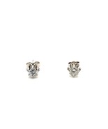 Authenticity Guarantee 
0.60ct Round Diamond 6 Prong Earrings 14K White ... - $3,971.98 CAD