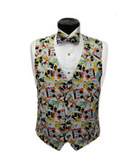 Mickey Mouse Comic Strip Tuxedo Vest and Bow Tie - £118.70 GBP