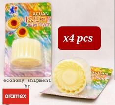 x4 pcs Pineapple Tart Jam Marmalade Cookies Cutter Thumbprint Mold Biscuits - £32.07 GBP
