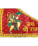 Religious Hanuman Ji Flag Jhanda Quality For Temple And Home FREE SHIP B... - $14.87