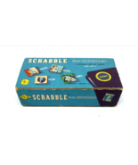 Vintage Miniature 1950&#39;s Scrabble for Juniors Board Game 1.5&quot; x 1.25&quot; Do... - $374.40 MXN