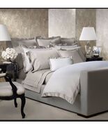 Ralph Lauren LANGDON Vintage Silver full Queen Duvet Cover $400 - $3,345.04 MXN