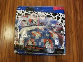 Vtg USA Made Reversible 102 Dalmatians Disney Twin Bed Comforter (NOT 101) - £50.61 GBP