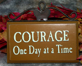 Inspiration Courage Plaque  - $7.95