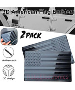 2PC American Flag Car Adhesive Decal 3x5 Heavy Duty for Car Truck SUV Wa... - £10.03 GBP