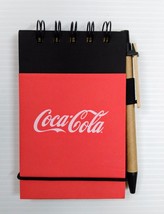 Coca-Cola Recycled Notepad &amp; Pen Notebook - £3.49 GBP