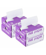 4 Packs ea 500 Sheets, Heavy Weight Interfolded Deli Wax Paper 6&quot; x 10.7... - $34.45
