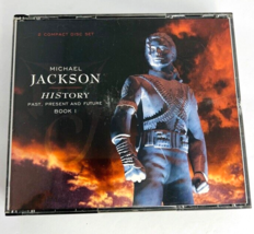 Vtg Michael Jackson History Past Present And Future Book I Gate Fold Cd Booklet - £15.92 GBP