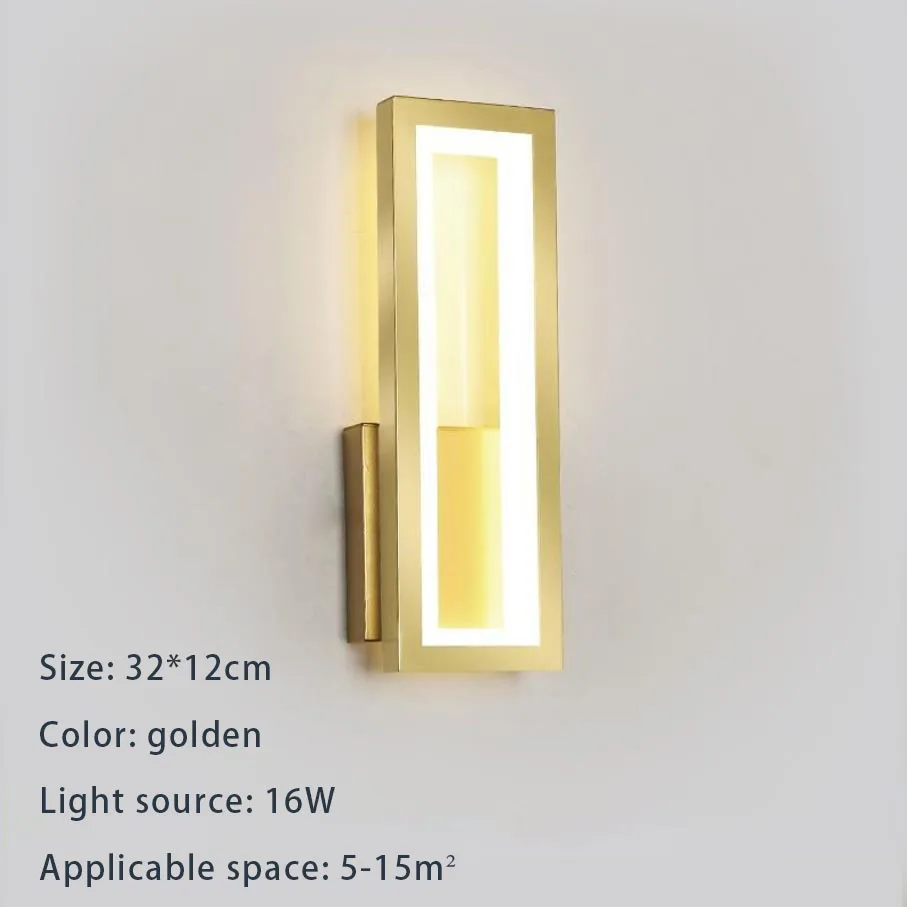 Nordic Minimalist New Modern LED Wall Lights Living Study Room Bedroom Bedside A - £149.94 GBP
