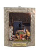 Vintage Blue Willow Service Station Allenwood PA Advertising Mirror Ther... - $48.49