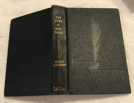 1940 Vintage Book Ernest Hemingway FOR WHOM the BELL TOLLS Hardcover as ... - $44.10