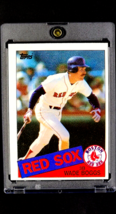 1985 Topps #350 Wade Boggs Boston Red Sox HOF Baseball *Great Looking Card* - £2.01 GBP