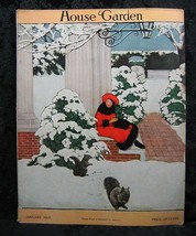 House and Garden Magazine January 1917  - $9.99