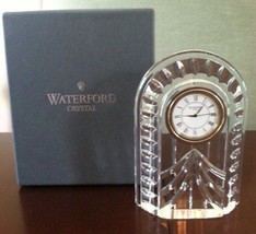 Waterford Overture Clock ~ Gorgeous &amp; MIB ~  - £50.99 GBP