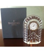 Waterford Overture Clock ~ Gorgeous &amp; MIB ~  - £51.14 GBP