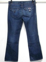 Hudson Signature Bootcut (31) L31 Mid Rise Flap Pocket Distressed Blue J EAN S - £19.12 GBP