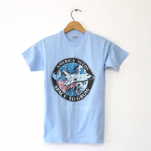Vintage Kids America Needs Space To Grow T Shirt Large - £36.43 GBP