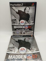 Madden NFL 07: Hall of Fame Edition (Sony PlayStation 2, 2006) PS2 - No Manual - £6.32 GBP