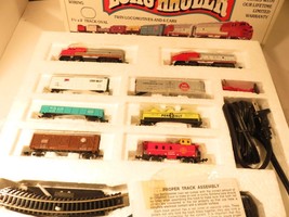 N SCALE TRAINS  - BACHMANN 24406 LONG HAULER SANTA FE DIESEL SET- LN- BX... - $94.05