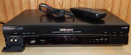 Panasonic AG-1350 Pro Line 4 Head Mono VHS VCR w/ Remote, Cables &amp; Hdmi ... - €151,03 EUR