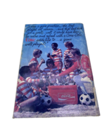 Vintage Coca Cola Soccer Ad Booklet Advertising Youth Soccer Handbook 1976 - $15.45 CAD