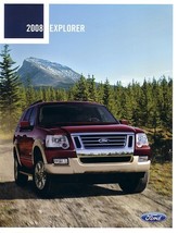 2008 Ford EXPLORER sales brochure catalog 1st Edition 08 US Eddie Bauer - £4.79 GBP