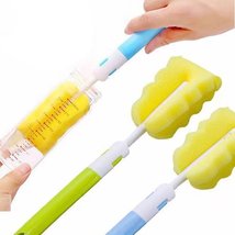 ZOFIRST Cleaning brushes for household use, Sponge cup brush, Set of 4 c... - £9.89 GBP