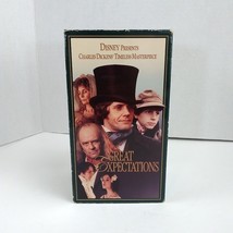 Disney Charles Dickens&#39; Great Expectations 3 VHS Boxset  Anthony Hopkins Rare - £32.12 GBP