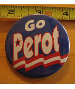 Go Perot Pinback Button - £3.84 GBP