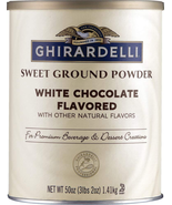 Ghirardelli Sweet Ground White Chocolate Flavor Powder, 3.12 Lbs. - £27.64 GBP
