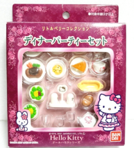 Hello Kitty Doll House Series Little Berry ollection Dinner Party Set BANDAI - $157.08