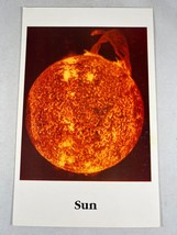 Vintage 90s Solar System Astronomy Flashcard Postcard The Sun 7.5&quot;x4&quot; - £5.65 GBP