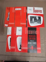 Vintage Box Office The Modern Theatre Magazine 1973-1976 Lot of 9 Magazines   F7 - £285.73 GBP