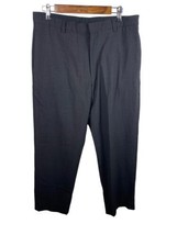 Banana Republic Dress Pants Size 35x30 Gavin Trouser Charcoal Gray Wool ... - $18.49