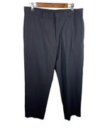 Banana Republic Dress Pants Size 35x30 Gavin Trouser Charcoal Gray Wool ... - $18.49