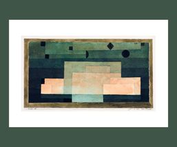 The Firmament Above the Temple Paul Klee Wall Art Poster 16 x 11 in  - £16.85 GBP