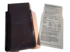 TI Texas Instruments BA II Plus Business  Calculator Cover &amp; Reference card Only - £7.77 GBP