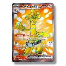 Paradox Rift Pokemon Card (QQ08): Gholdengo ex 231/182 - £7.76 GBP